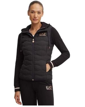 EA7 Winter Jackets - Black