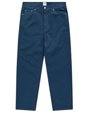 Arte' Stencil Uniform Denim Pants - Blauw