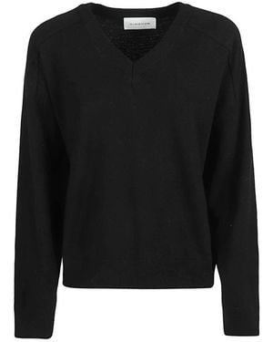 ARMARIUM V-Neck Knitwear - Black
