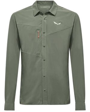 Salewa Casual Shirts - Verde