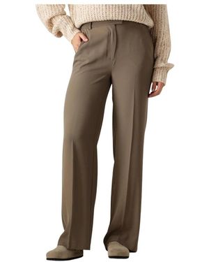 Another Label Broeken ,Bruin ,Doore Pants - Naturel