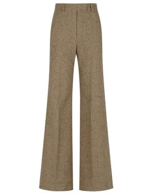 Valentino Wide Trousers - Natural