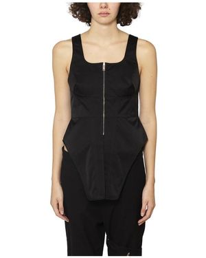 Ambush Sleeveless Tops - Negro