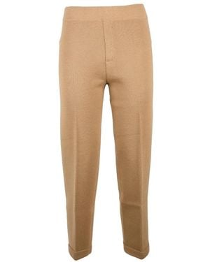 Kangra Straight Trousers - Natural