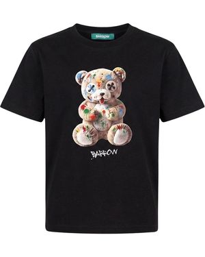 Barrow Tops ,Zwart ,Katoen Jersey T-Shirt