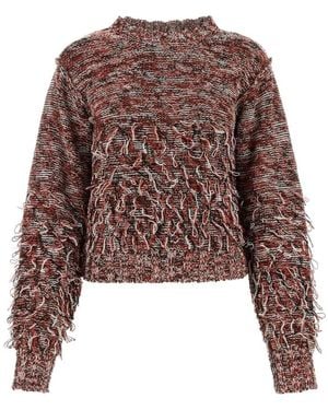 DURAZZI MILANO Round-Neck Knitwear - Brown