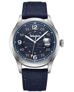 Timberland Accessoires ,Blauw ,Leer Cornwall Watch