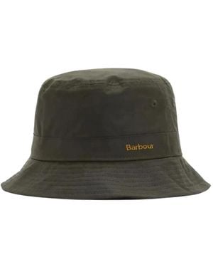 Barbour Belsay Waxed Cap - Groen