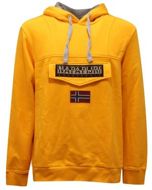 Napapijri Hoodies - Yellow