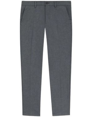 BOSS Broeken ,Blauw ,Chinos - Grijs
