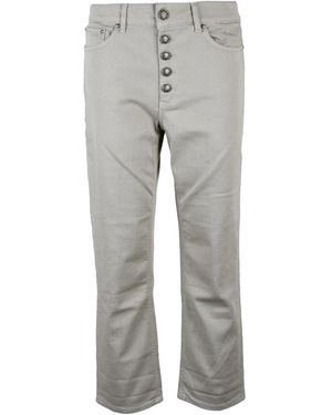 Dondup Jeans ,Katoen Koons Jeans - Grijs