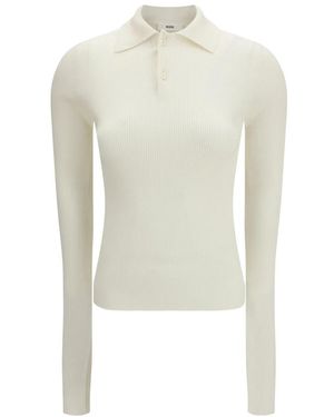 Rier Round-Neck Knitwear - Blanco