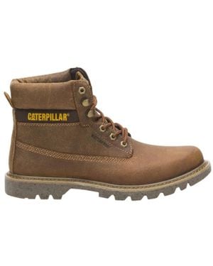 Caterpillar Lace-Up Boots - Marrón