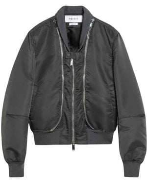 McQueen Bomber Jackets - Gray