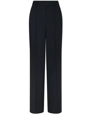 Neo Noir Straight Trousers - Black