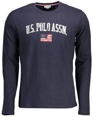 U.S. POLO ASSN. Long Sleeve T-Shirts - Blue
