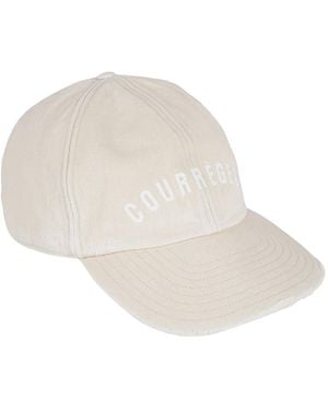 Courreges Caps - White