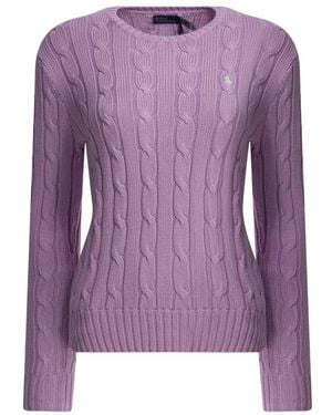 Polo Ralph Lauren Round-Neck Knitwear - Morado