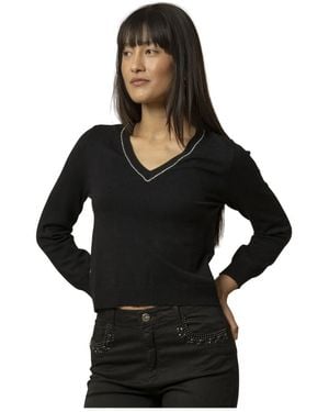 Kocca V-Neck Knitwear - Black