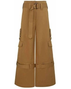 Zimmermann Wide Trousers - Neutre