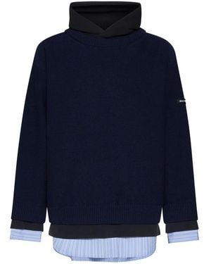 Balenciaga Hoodies - Azul