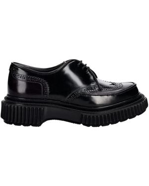 Adieu Laced Schuhe - Schwarz