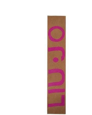 Liu Jo Logo Scarf - Rot
