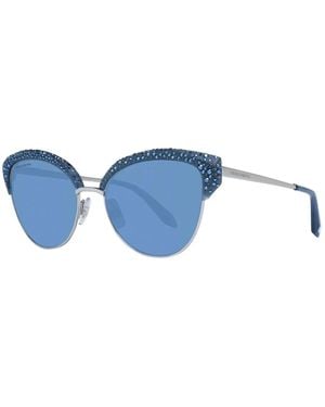 Swarovski Silueta Oversize Sonnenbrille - Blau