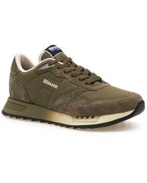 Blauer Trainers - Green