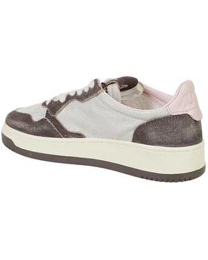 Autry Medalist Low Sneaker - Mettallic