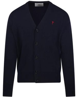 Ami Paris Cardigans - Blue