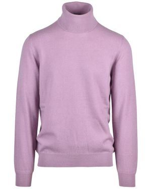 Alpha Studio Turtlenecks - Purple