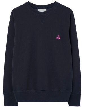Isabel Marant Marineblauer Bestickter Pullover