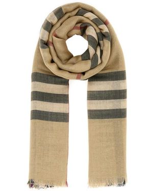 Burberry Winter Scarves - Neutro