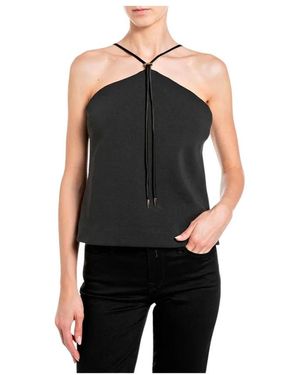 Replay Tops ,Zwart ,Blouses & Shirts