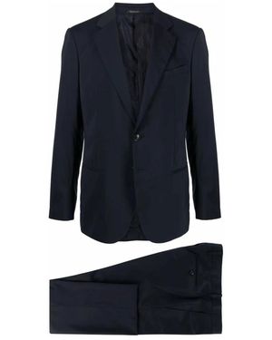 Giorgio Armani Kostuums ,Blauw ,Soho Single-Breasted Suit