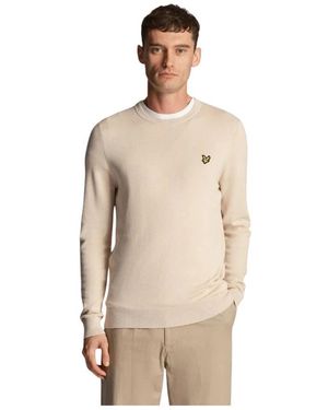 Lyle & Scott Round-Neck Knitwear - Neutre