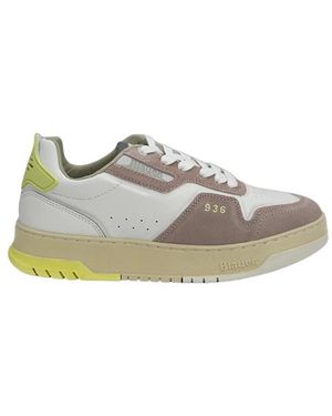 Blauer Sneakers - Gris