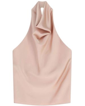 Imperial Tops ,Roze ,Polyester Halterneck Top