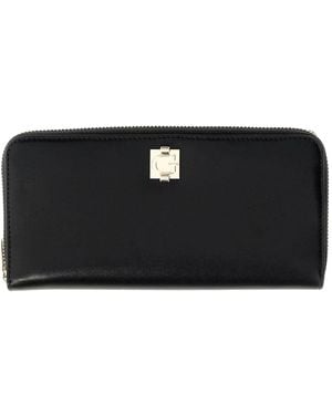 Guess Accessoires ,Zwart ,Audrey Logo Portemonnee