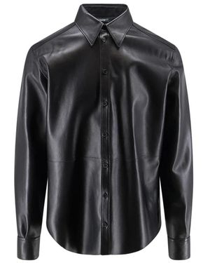 Dolce & Gabbana Leather Jackets - Black