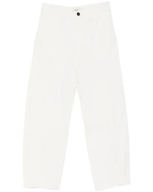 Barena Straight Trousers - Blanco