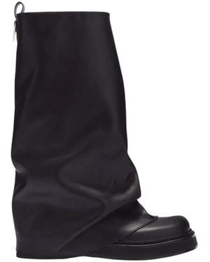 The Attico High Boots - Black