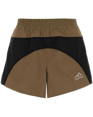 Balenciaga Casual Shorts - Marrón