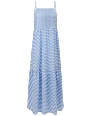 Lexington Kleedjes ,Blauw ,Katoen Dag Zomerjurk