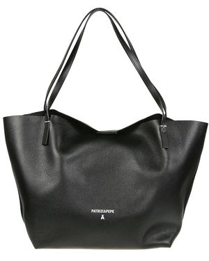 Patrizia Pepe Tassen ,Zwart ,Tote Bag