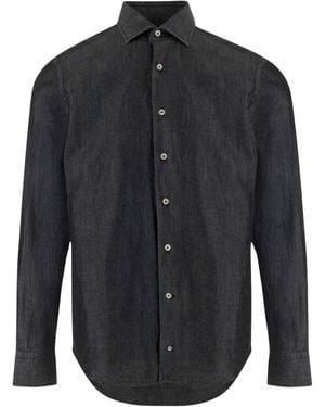 Alessandro Gherardi Cotton Shirt - Schwarz