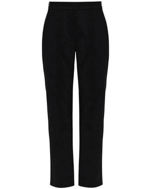 Max Mara Broeken ,Zwart ,Slim-Fit Broeken