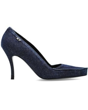 DIESEL Schoenen ,Blauw ,Katoen D-Lucette 90 Pomp