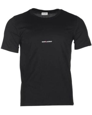 Saint Laurent T-Shirts - Black
